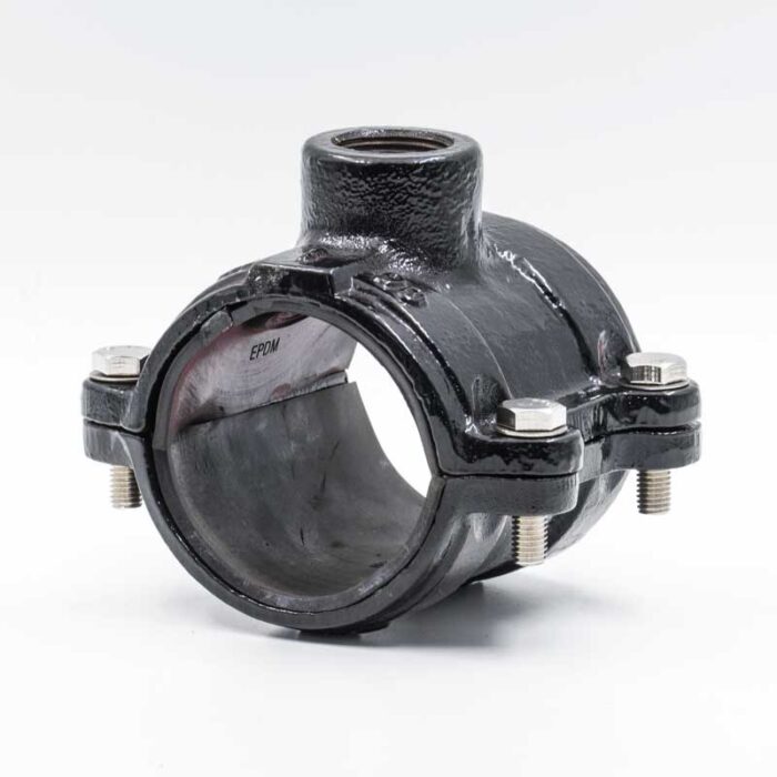 Prese a staffa in ghisa per tubi PVC-PE - TSP